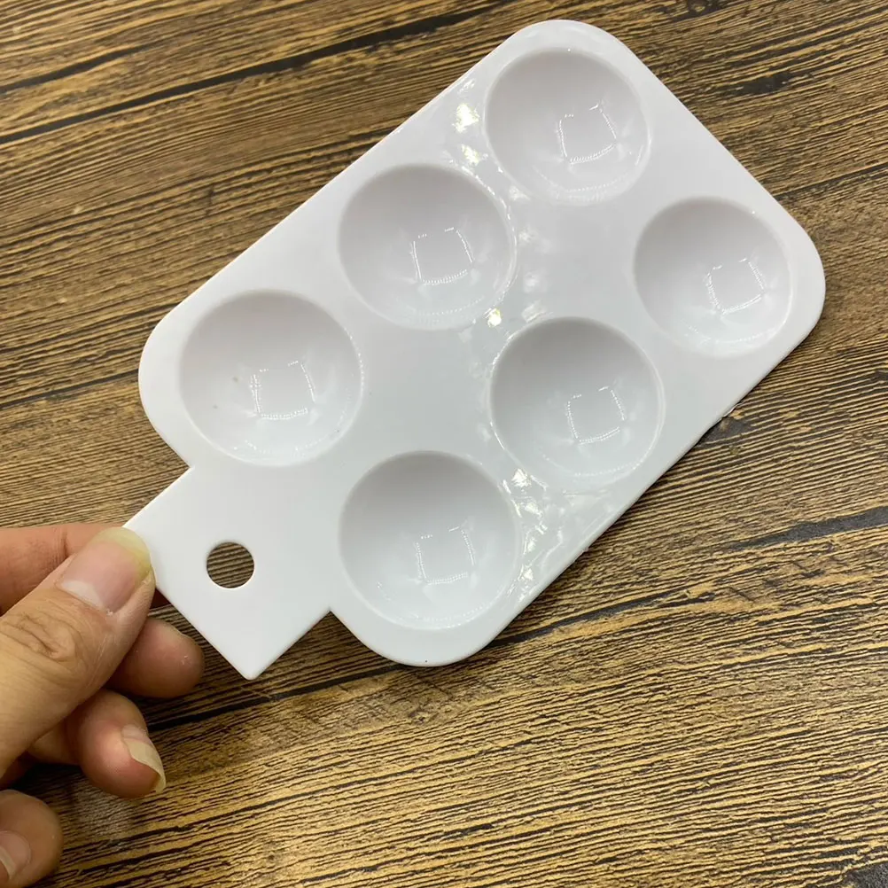 6pcs Paint Mixing Palette Plastic Watercolor Coating Pigment Plates gouache palette empty watercolor plastic painting
6pcs Paint Mixing Palette Plastic Watercolor Coating Pigment Plates gouache palette empty watercolor plastic painting