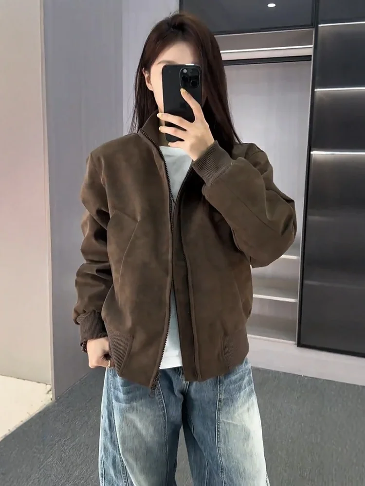 American Sle Biker Leather Jaet Men's Winter Thiened Fce Stand Collar Tee-Proof High-End Cotton Jaet
American Sle Biker Leather Jaet Men's Winter Thiened Fce Stand Collar Tee-Proof High-End Cotton Jaet