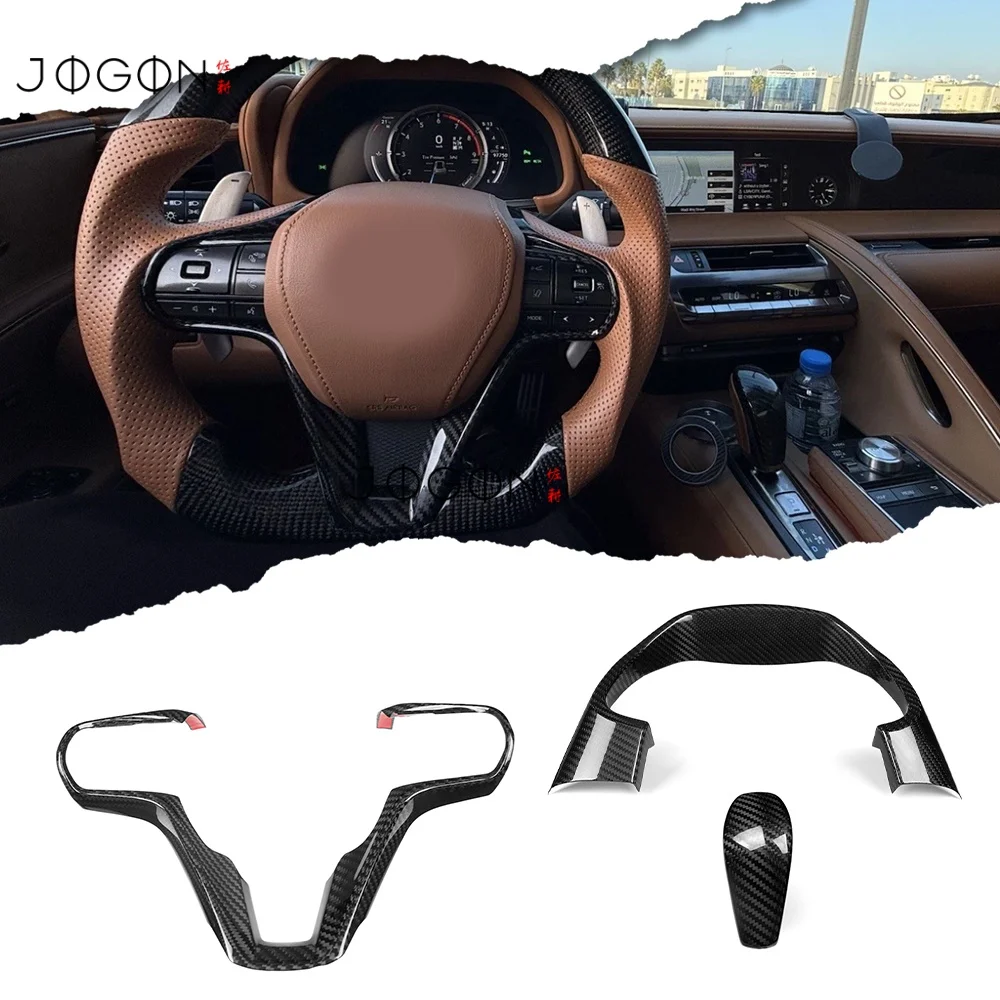 3Pcs For Lexus LC500 500h 2018-2025 Carbon Fiber Car Centar Gear Head Panel Speedometer Cluster Steering Wheel Strip Cover Trim
3Pcs For Lexus LC500 500h 2018-2025 Carbon Fiber Car Centar Gear Head Panel Speedometer Cluster Steering Wheel Strip Cover Trim