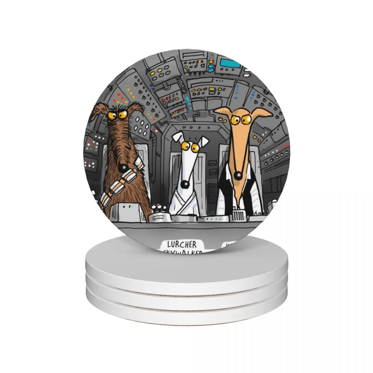Hound Solo (assorted) Ceramic Coasters (Set of 4) drink set ceramic set Coasters
Hound Solo (assorted) Ceramic Coasters (Set of 4) drink set ceramic set Coasters