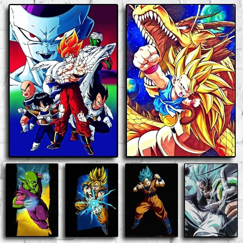 Anime "Dragon Ball" Sun Wukong Poster Retro Wall Stickers For Living Room Home Decoration Wall art Decorative Painting Aesthetic
Anime "Dragon Ball" Sun Wukong Poster Retro Wall Stickers For Living Room Home Decoration Wall art Decorative Painting Aesthetic