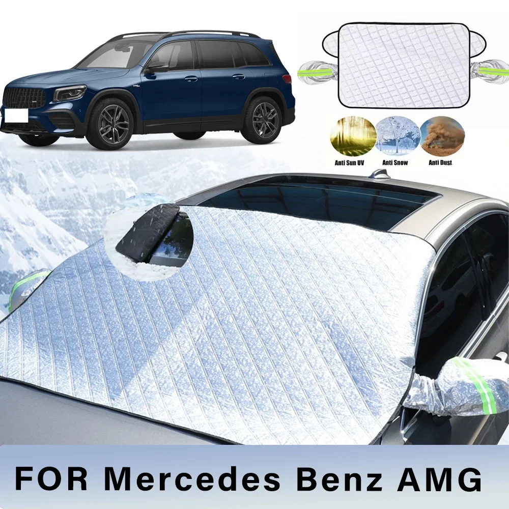 Thickened Car Now Sunshade Windshield Cover With 5/9 Magnets UV Protection Anti Snow Sunlight For Mercedes Benz AMG GLB 35
Thickened Car Now Sunshade Windshield Cover With 5/9 Magnets UV Protection Anti Snow Sunlight For Mercedes Benz AMG GLB 35