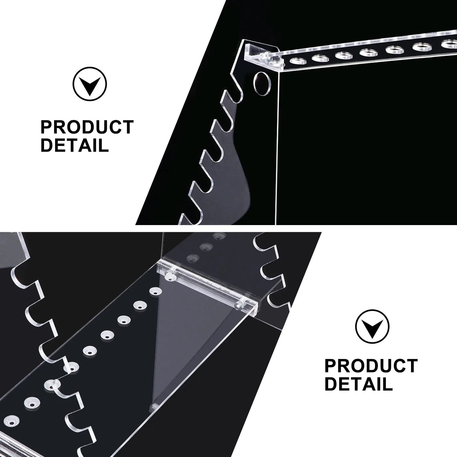 Test Tube Rack Trapezoid Organic Glass Pipette Bracket Laboratory Stand Equipment Holder 
Test Tube Rack Trapezoid Organic Glass Pipette Bracket Laboratory Stand Equipment Holder