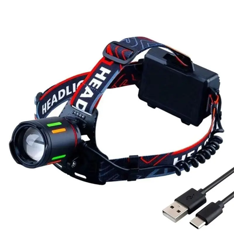 MCGS-Powerful Head Flashlight USB Rechargeable LED Headlamp Phone Charging Head Light Fishing Lantern Head Light
MCGS-Powerful Head Flashlight USB Rechargeable LED Headlamp Phone Charging Head Light Fishing Lantern Head Light