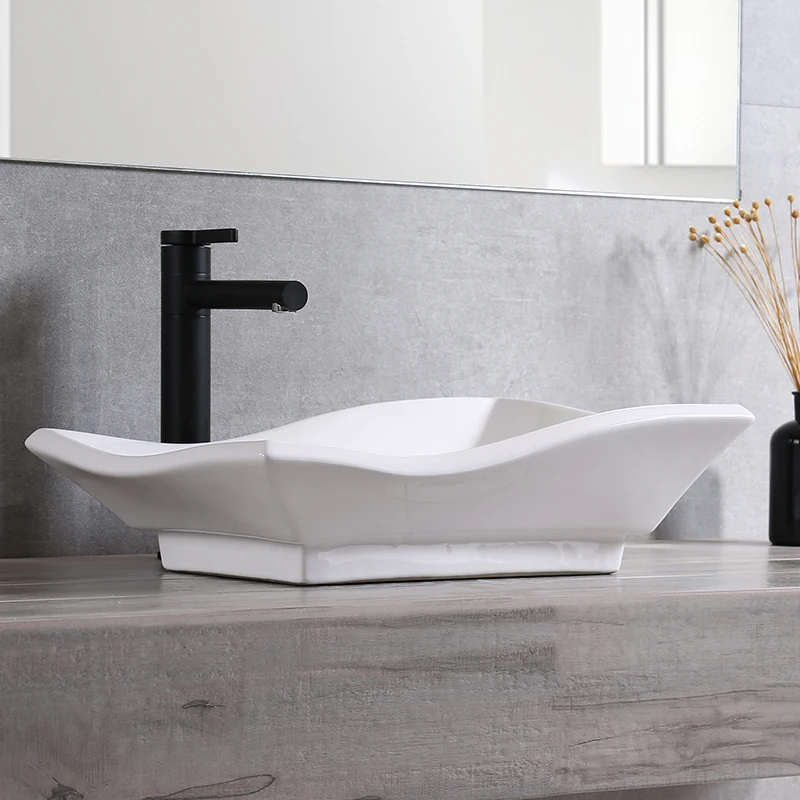 White Square Personality Bathroom Washbasin Art Basin Wash Basin art rectangular Ceramic Wash basin bathroom sink
White Square Personality Bathroom Washbasin Art Basin Wash Basin art rectangular Ceramic Wash basin bathroom sink