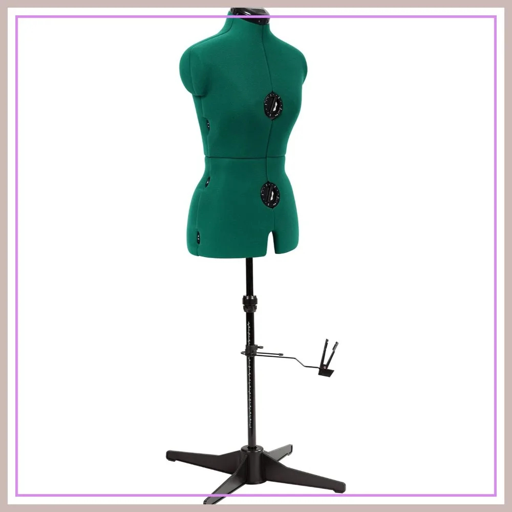Adjustable Dress Form Mannequin - US 4-12, Pinnable for Sewing & Fitting
Adjustable Dress Form Mannequin - US 4-12, Pinnable for Sewing & Fitting