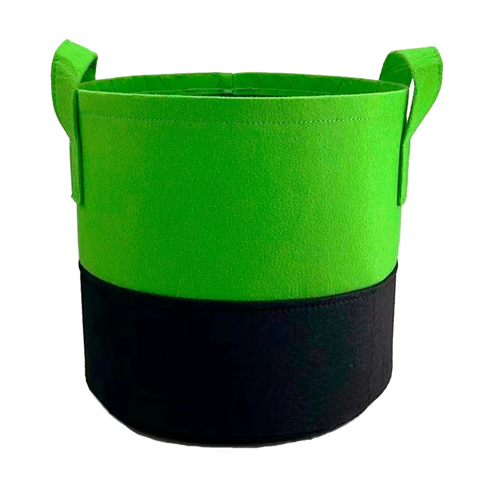 Home Garden Decor 40*30cm Double Color Grow Bags 10 Gallon Planting Bag Set Sturdy Handle Heavy-duty Felt Material
Home Garden Decor 40*30cm Double Color Grow Bags 10 Gallon Planting Bag Set Sturdy Handle Heavy-duty Felt Material