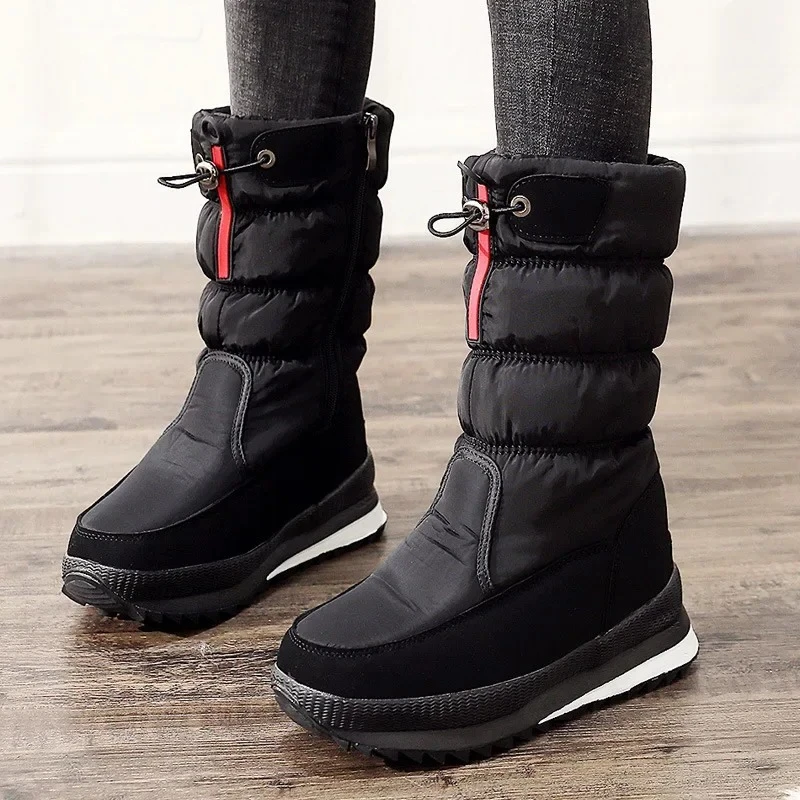 Women's Faux Fur Ankle Boots Chunky Platform Waterproof Snow Women Silver Thick Plush Warm Winter Shoes Woman
Women's Faux Fur Ankle Boots Chunky Platform Waterproof Snow Women Silver Thick Plush Warm Winter Shoes Woman