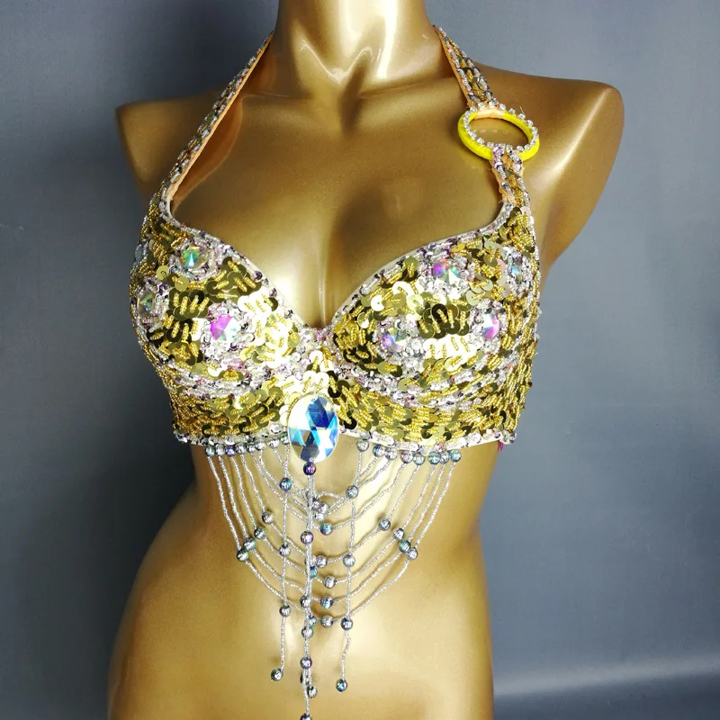 customized New sexy plus size belly dance performance bra dance clothing bra Latin nail bead embroidery top top for women
customized New sexy plus size belly dance performance bra dance clothing bra Latin nail bead embroidery top top for women