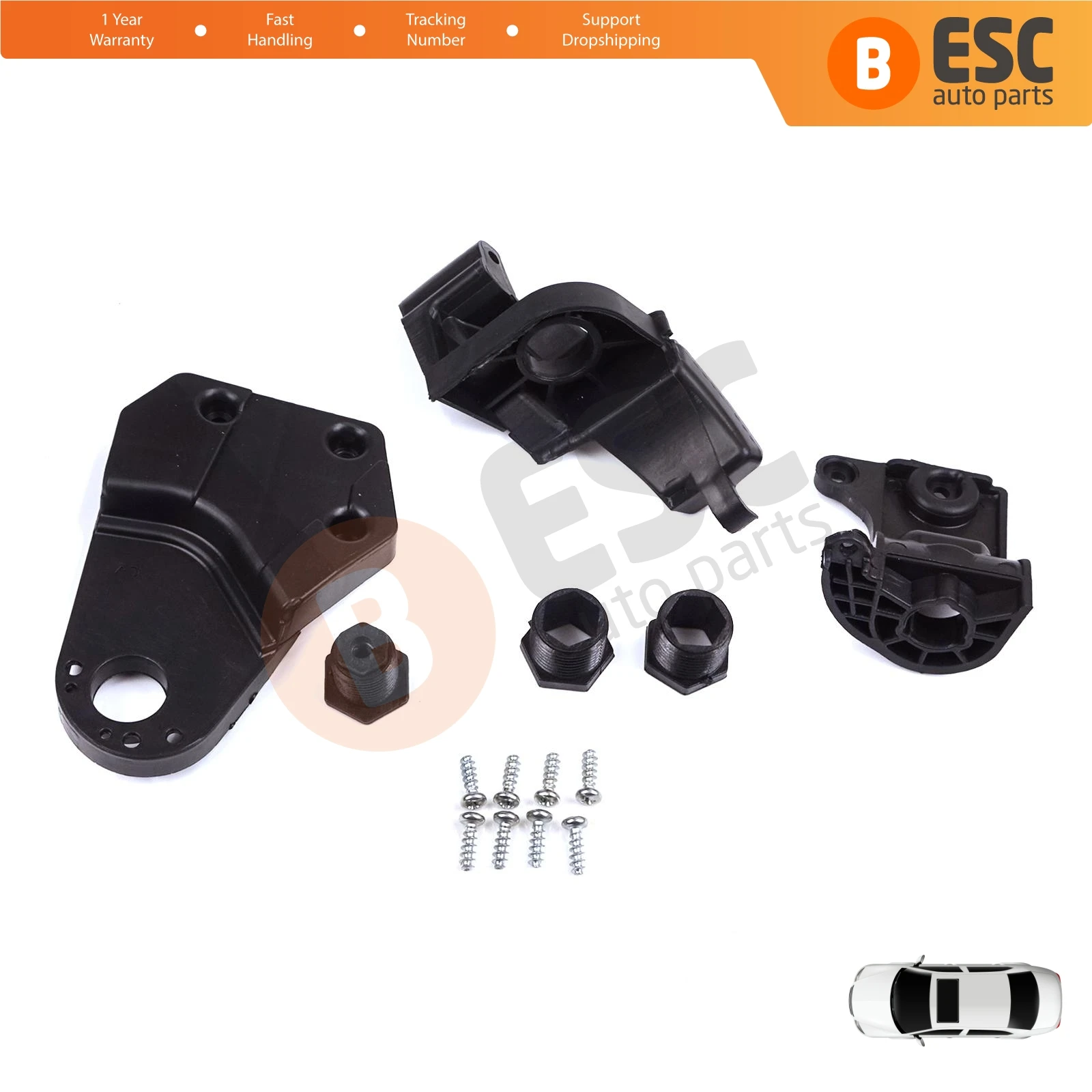 EHL572-1 Headlight Holder Mount Repair Bracket Tab Set Left Side for Mercedes E Class W213 X213 W238 C238 A238 2016-2020
EHL572-1 Headlight Holder Mount Repair Bracket Tab Set Left Side for Mercedes E Class W213 X213 W238 C238 A238 2016-2020