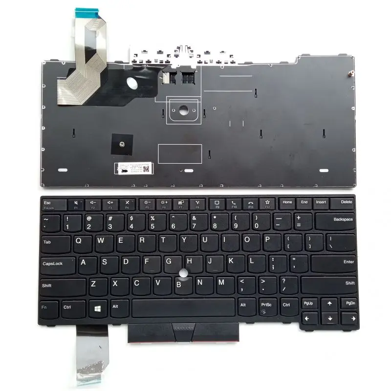 US Black Keyboard for Lenovo ThinkPad L14 GEN 2 (type 20X5, 20X6 20X1 20X2) without pointing
US Black Keyboard for Lenovo ThinkPad L14 GEN 2 (type 20X5, 20X6 20X1 20X2) without pointing