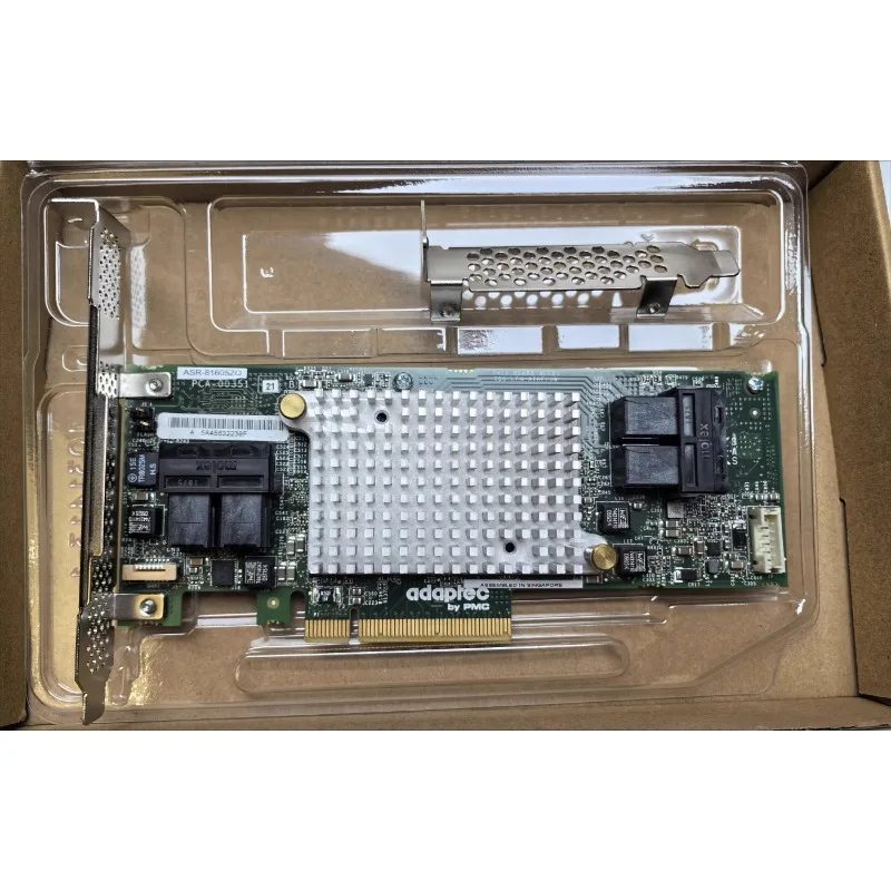 Детали для карты массива ADAPTEC ASR-81605Z, 12 г, 16-позиционный рейд HBA, переключаемый
Детали для карты массива ADAPTEC ASR-81605Z, 12 г, 16-позиционный рейд HBA, переключаемый