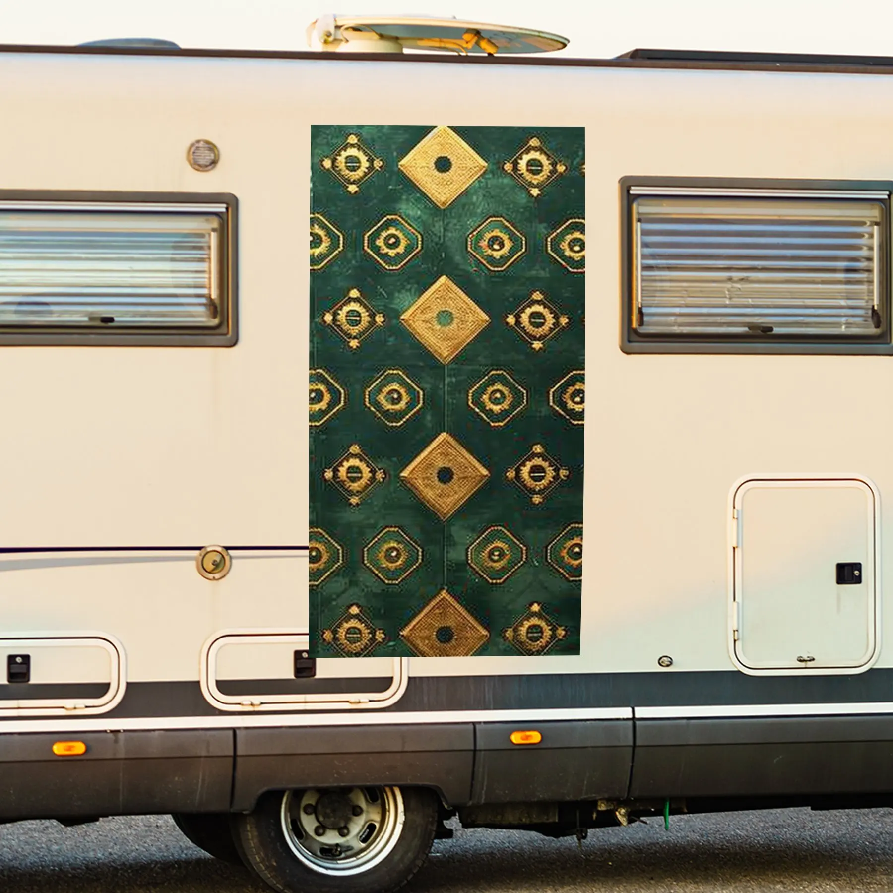 Элегантная золотая шестиугольная виниловая наклейка для двери автомобиля на колесах, водонепроницаемые самоклеящиеся виниловые наклейки, украшение для защиты автомобиля
Элегантная золотая шестиугольная виниловая наклейка для двери автомобиля на колесах, водонепроницаемые самоклеящиеся виниловые наклейки, украшение для защиты автомобиля