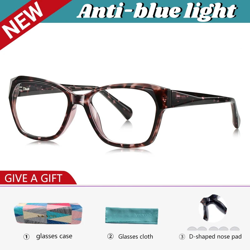 VICKY New Arrivals Special Shape Design Women's Reading Glasses Blue Light Blocking Glasses Customizable Prescription LS006
VICKY New Arrivals Special Shape Design Women's Reading Glasses Blue Light Blocking Glasses Customizable Prescription LS006