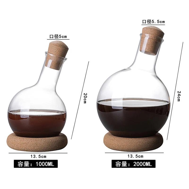 1000-2000ML Glass Decanter Red Wine Light Luxury Glass Wine Dispenser Household Red Wine Dispenser Pot Quick Sober Bar Tool Gift
1000-2000ML Glass Decanter Red Wine Light Luxury Glass Wine Dispenser Household Red Wine Dispenser Pot Quick Sober Bar Tool Gift
