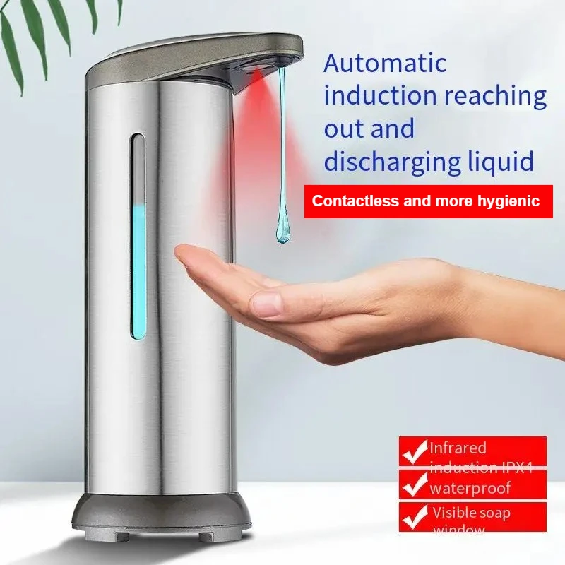 Automatic Foam Soap Dispenser Touchless Smart Sensor Hand Wash Machine for Kitchen USB Rechargeable Liquid Soap Dispenser
Automatic Foam Soap Dispenser Touchless Smart Sensor Hand Wash Machine for Kitchen USB Rechargeable Liquid Soap Dispenser