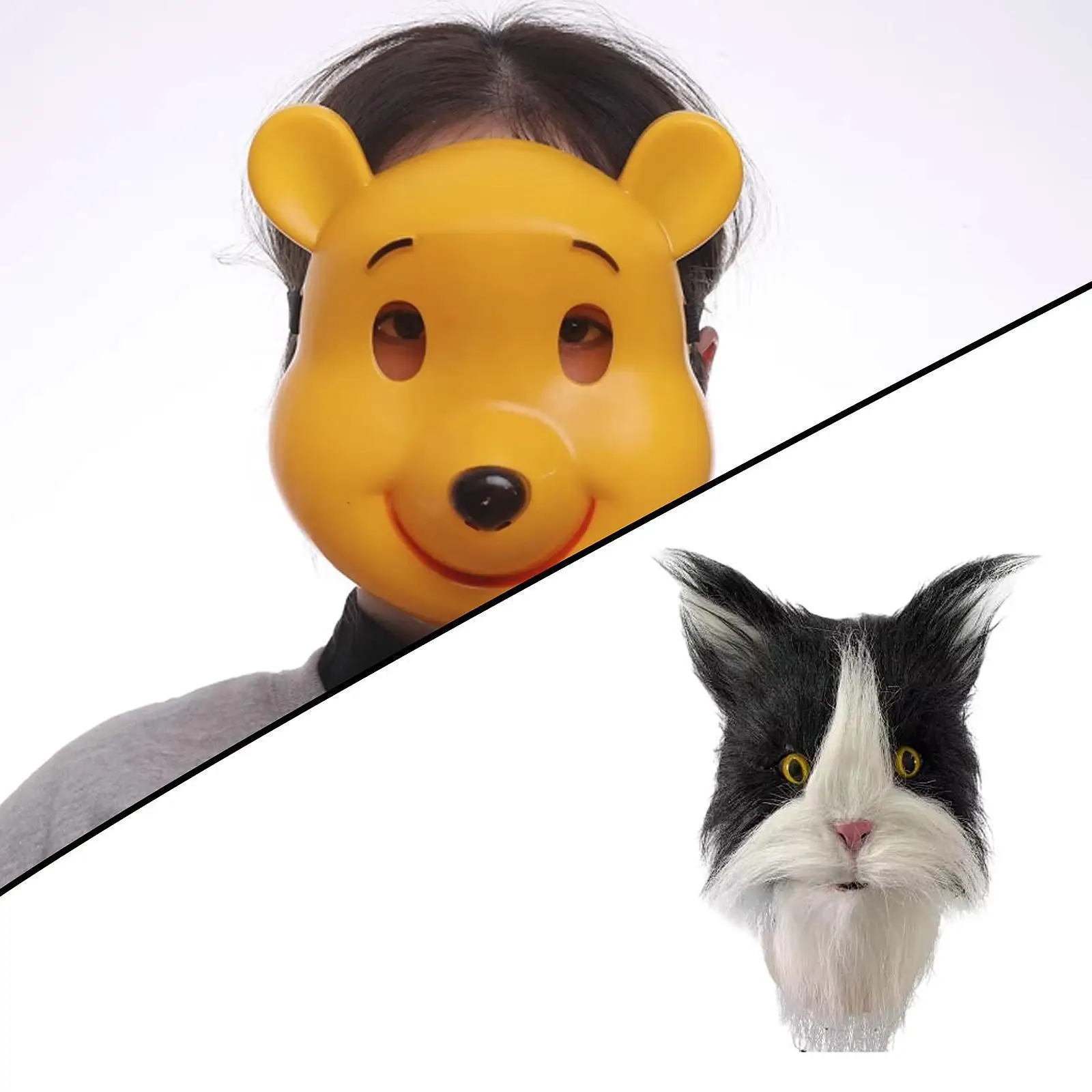 Маска на голову кошки для мужчин и женщин, реалистичный реквизит, новинка, костюм на Хэллоуин, вечеринка
Маска на голову кошки для мужчин и женщин, реалистичный реквизит, новинка, костюм на Хэллоуин, вечеринка