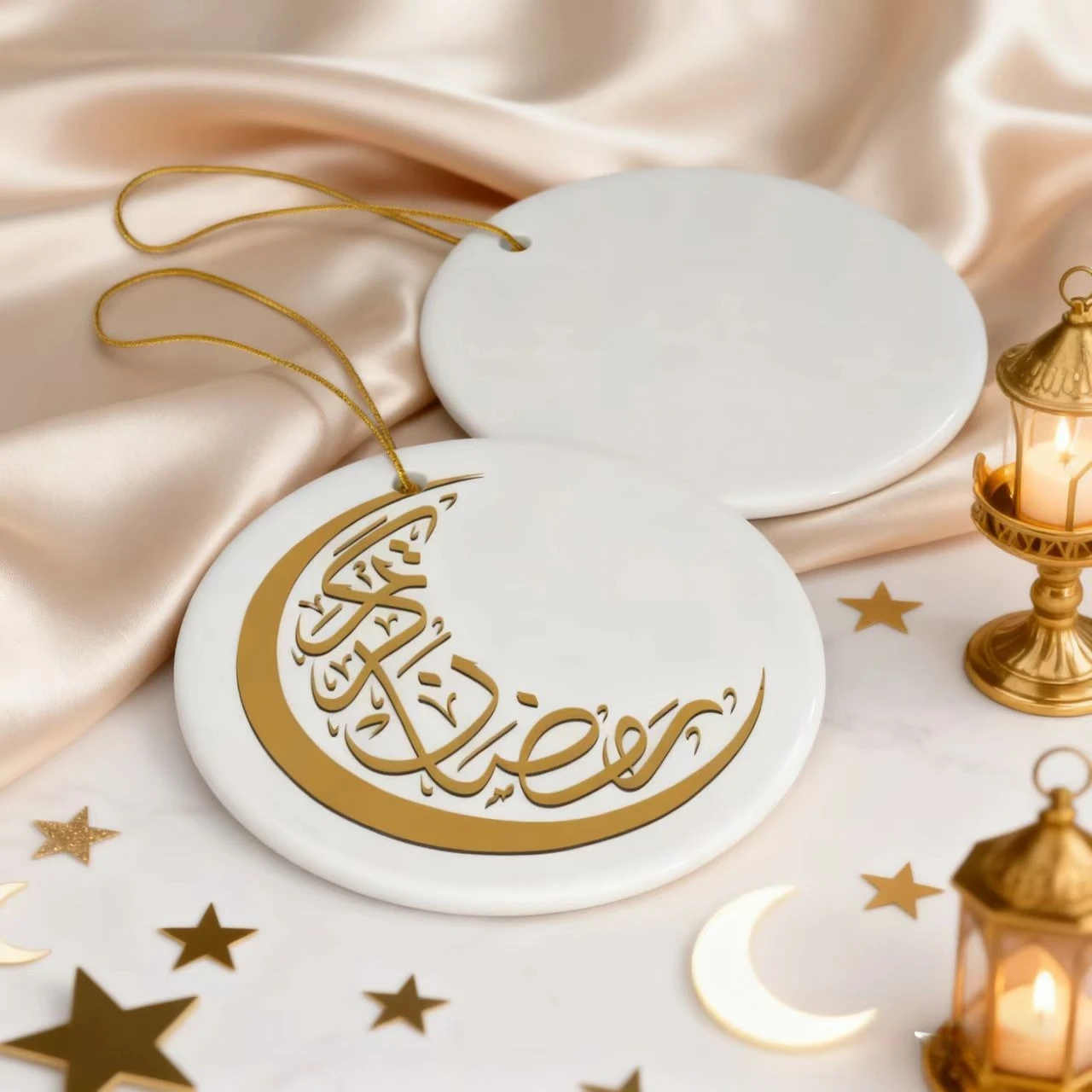 Ramadan auspicious acrylic pendant, round pendant, Christmas tree ornament, Ramadan gift, Eid al-Fitr gift, Ramadan decorations
Ramadan auspicious acrylic pendant, round pendant, Christmas tree ornament, Ramadan gift, Eid al-Fitr gift, Ramadan decorations