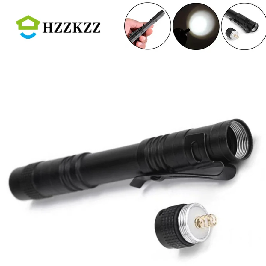 HZZKZZ Mini Portable LED Pen Light Pocket Ultra Bright High Lumens Handheld Pen Light linterna led Torch for Camping Outdoo
HZZKZZ Mini Portable LED Pen Light Pocket Ultra Bright High Lumens Handheld Pen Light linterna led Torch for Camping Outdoo