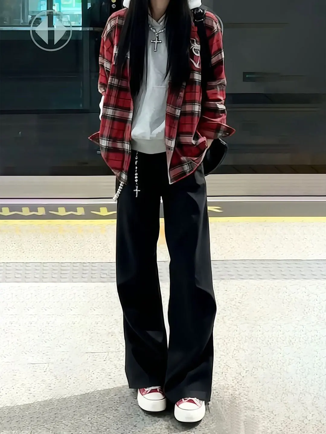 Cleanfit Bla Pleated Wide Leg Pants Men Women Autumn Winter Thiened Fce High Waist Knife Trousers Youth Casual
Cleanfit Bla Pleated Wide Leg Pants Men Women Autumn Winter Thiened Fce High Waist Knife Trousers Youth Casual