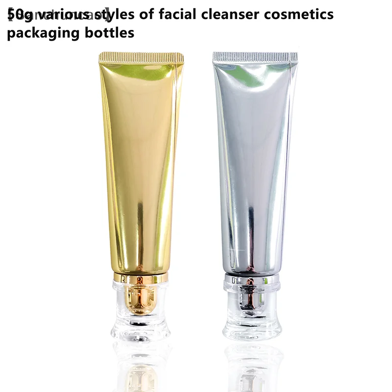 1Pcs Gold Silver Empty Refillable Plastic Soft Tubes Squeezable Bottle Cosmetic Container For Facial Cleaner Lotion Hand Cream
1Pcs Gold Silver Empty Refillable Plastic Soft Tubes Squeezable Bottle Cosmetic Container For Facial Cleaner Lotion Hand Cream