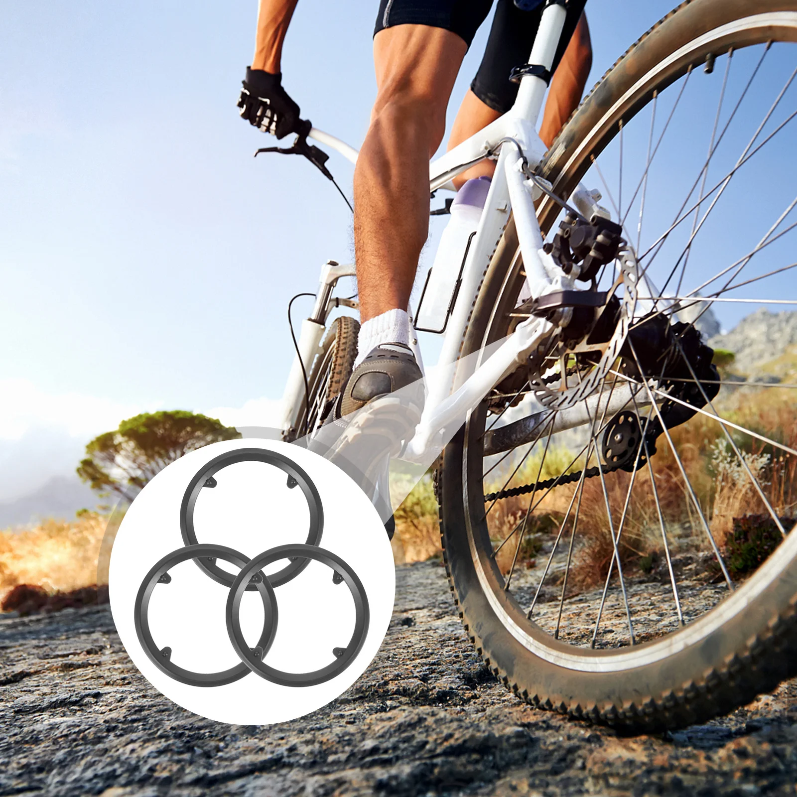 3Pcs Bike Chainring Guard Abrasion Resistant Plastic Bicycle Chain Protector for Mountain Road Bikes Enhanced Aesthetic
3Pcs Bike Chainring Guard Abrasion Resistant Plastic Bicycle Chain Protector for Mountain Road Bikes Enhanced Aesthetic