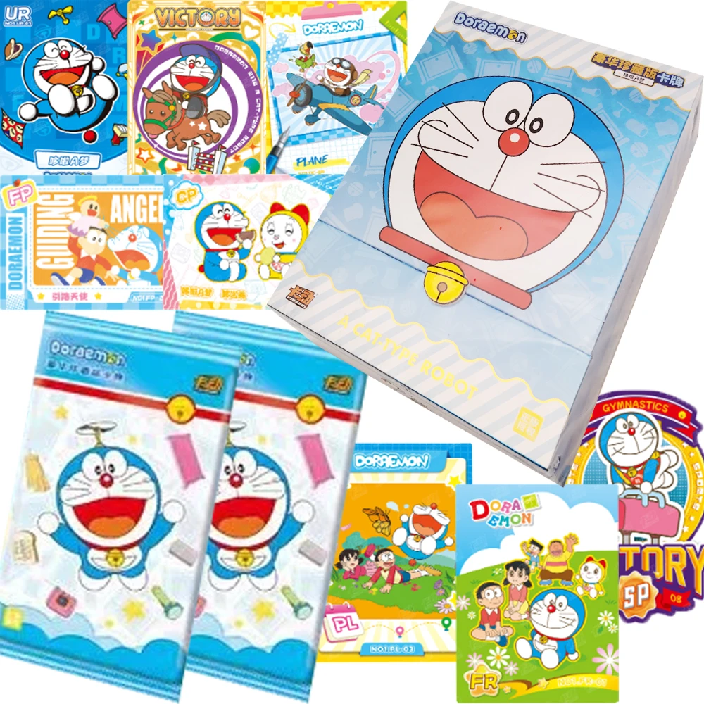 Genuine Official Doraemon Anime Hobby Collection Cards for Children Classic Cartoon IP Star Vitality Sport special Cards Gifts
Genuine Official Doraemon Anime Hobby Collection Cards for Children Classic Cartoon IP Star Vitality Sport special Cards Gifts