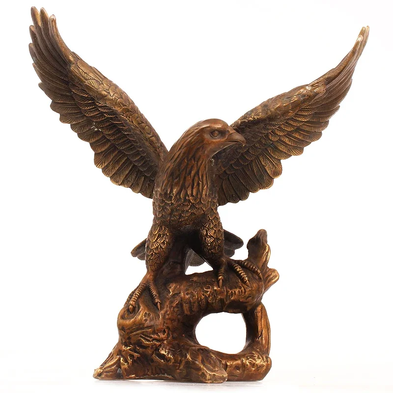 Pure Copper Crafts Eagle Spread Wing Ornaments Home Office Feng Shui Decoration Coppper Crafts Gifts
Pure Copper Crafts Eagle Spread Wing Ornaments Home Office Feng Shui Decoration Coppper Crafts Gifts