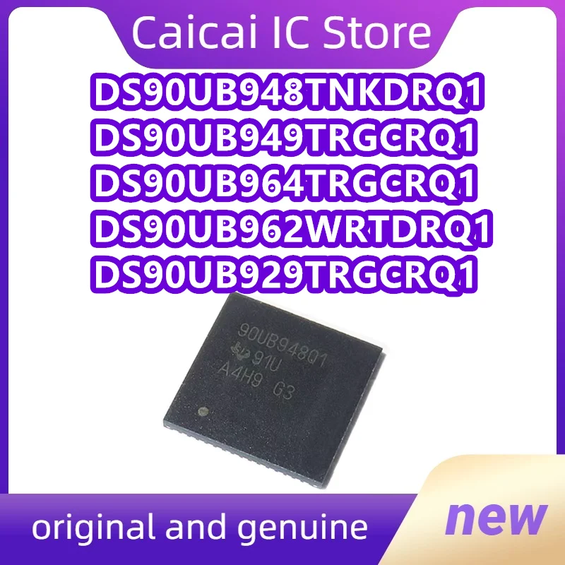 10 шт./лот DS90UB948TNKDRQ1 DS90UB949TRGCRQ1 DS90UB964TRGCRQ1 DS90UB962WRTDRQ1 DS90UB929TRGCRQ1 IC
10 шт./лот DS90UB948TNKDRQ1 DS90UB949TRGCRQ1 DS90UB964TRGCRQ1 DS90UB962WRTDRQ1 DS90UB929TRGCRQ1 IC