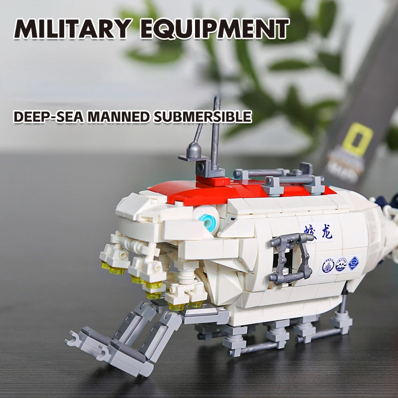 WANGE Building Blocks Manned Deep Dive Probe 3521 Mini Particle Building Blocks Assembly Model Compatible Small Bricks
WANGE Building Blocks Manned Deep Dive Probe 3521 Mini Particle Building Blocks Assembly Model Compatible Small Bricks