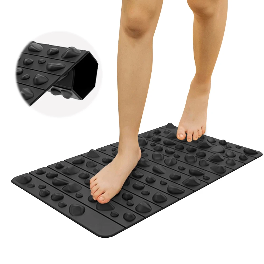 Foldable Foot Massage Pad with Imitation Pebbles for Reflexology Foot Stimulator and Relaxation
Foldable Foot Massage Pad with Imitation Pebbles for Reflexology Foot Stimulator and Relaxation