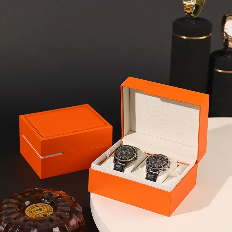 New Leather Watch Storage Box Simplified Single Household Watch Jewelry Box Watch Packaging Gift Box
New Leather Watch Storage Box Simplified Single Household Watch Jewelry Box Watch Packaging Gift Box