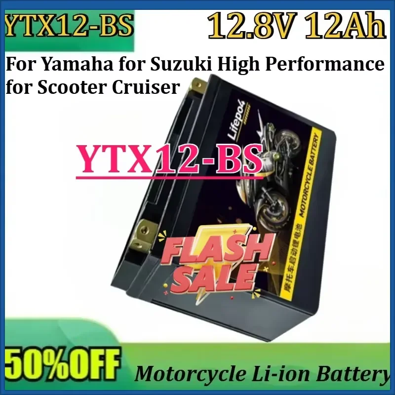 For Yamaha for Suzuki High Performance for Scooter Cruiser New 12V 30Ah Motorcycle Li-ion Battery Maintenance-Free Start
For Yamaha for Suzuki High Performance for Scooter Cruiser New 12V 30Ah Motorcycle Li-ion Battery Maintenance-Free Start