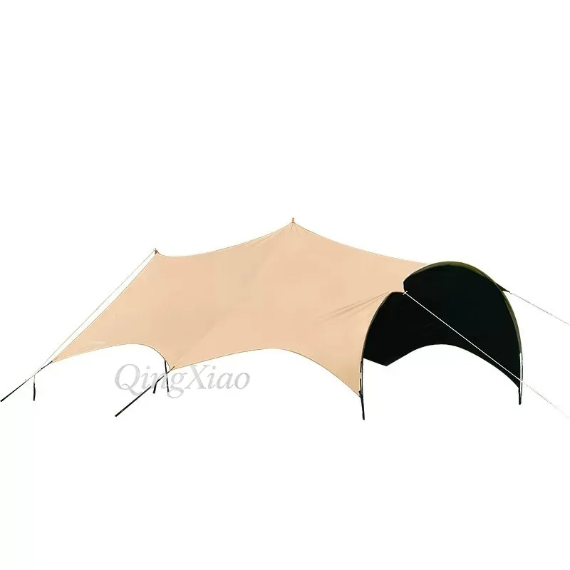 Waterproof Tarp Large Sun Shade Canopy for Camping Hiking Heavy Duty UV Protection Shelter for Outdoor Beach Backyard 4x3.5m
Waterproof Tarp Large Sun Shade Canopy for Camping Hiking Heavy Duty UV Protection Shelter for Outdoor Beach Backyard 4x3.5m