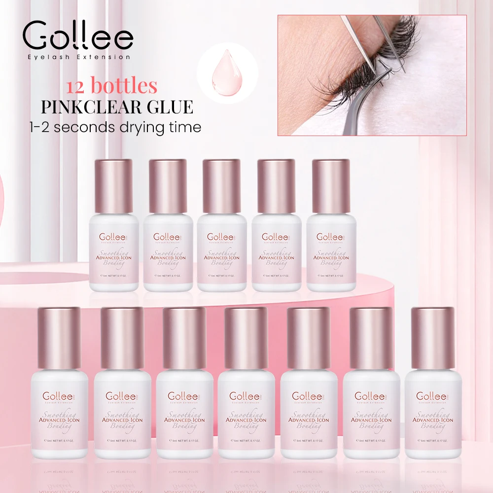Gollee Pink 1-2s Dry Lash Glue Eyelashes Extensions Lasting 6-8 Weeks Adhesive Waterproof Professional Colored Eyelashes Makeup
Gollee Pink 1-2s Dry Lash Glue Eyelashes Extensions Lasting 6-8 Weeks Adhesive Waterproof Professional Colored Eyelashes Makeup