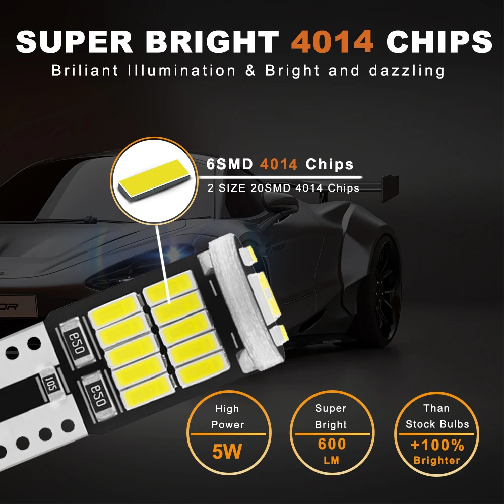 Сигнальная лампа NLpearl 2/4x T10 W5w Led Canbus 4014 SMD W5w Led 168 194 фонарь для чтения в интерьере белый 12 В
Сигнальная лампа NLpearl 2/4x T10 W5w Led Canbus 4014 SMD W5w Led 168 194 фонарь для чтения в интерьере белый 12 В