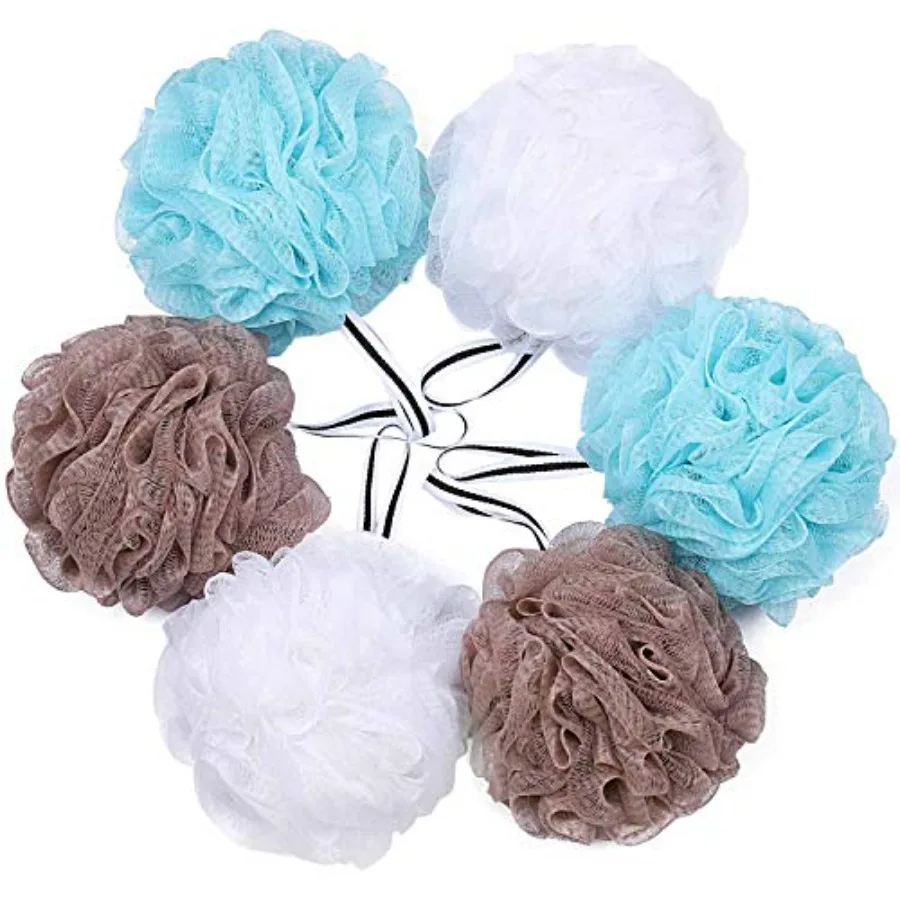 Bath Loofah Shower Sponge Pouf Body Scrubber Exfoliator Scrubber Ball Set of 6
Bath Loofah Shower Sponge Pouf Body Scrubber Exfoliator Scrubber Ball Set of 6