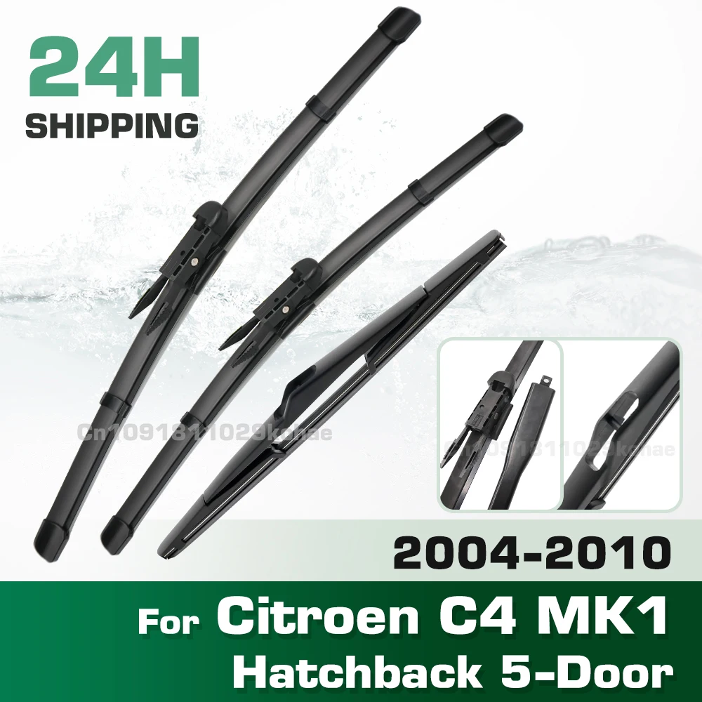 GREATROAD Wiper LHD&RHD Front & Rear Wiper Blades Set For Citroen C4 MK1 Hatchback 5 Door 2004 - 2010 Windshield Windscreen
GREATROAD Wiper LHD&RHD Front & Rear Wiper Blades Set For Citroen C4 MK1 Hatchback 5 Door 2004 - 2010 Windshield Windscreen