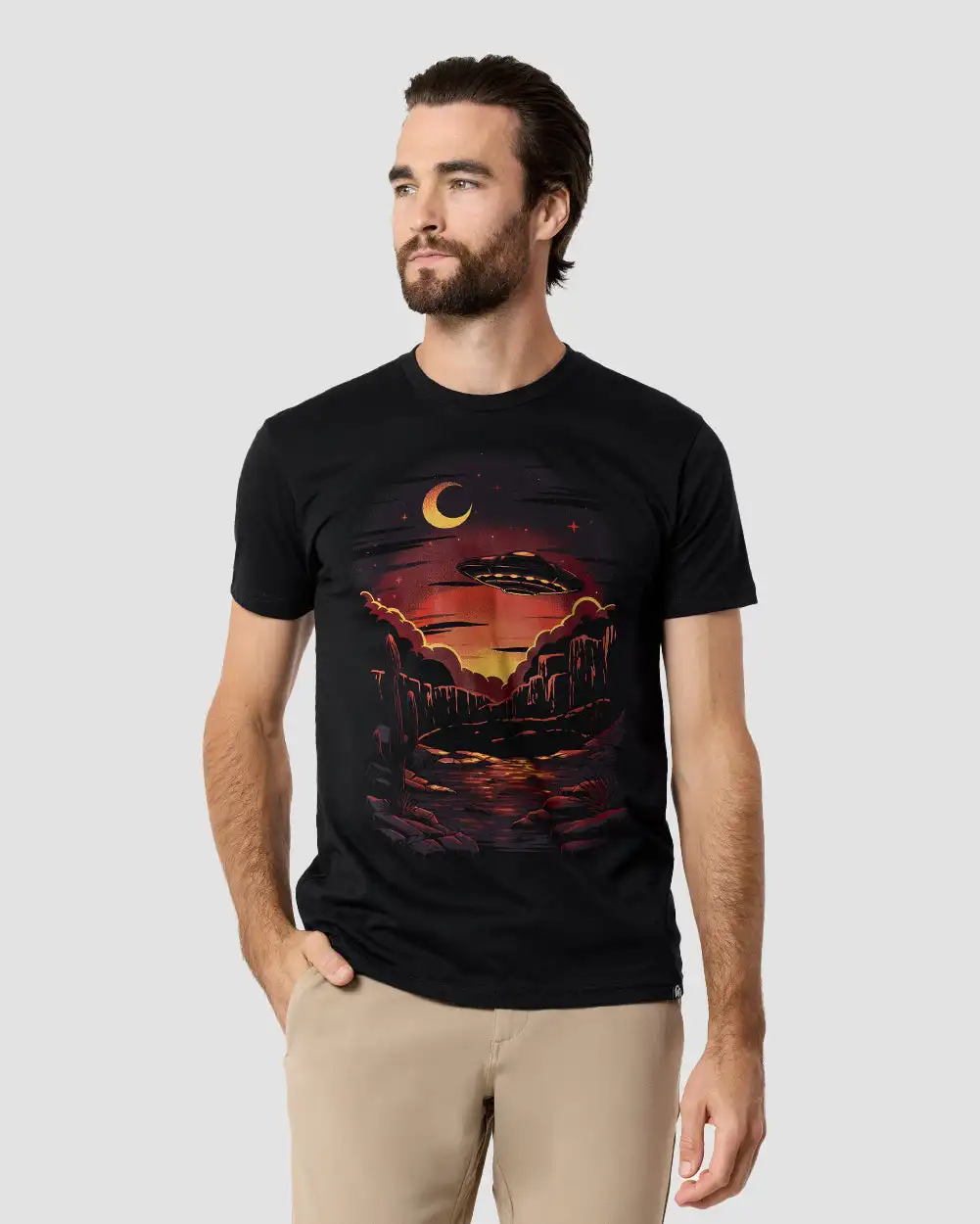 Футболка Moonlit Arrival - хлопковая футболка с рисунком унисекс для мужчин и женщин, летняя модная брендовая футболка с короткими рукавами, роскошная повседневная винтажная футболка в стиле ретро
Футболка Moonlit Arrival - хлопковая футболка с рисунком унисекс для мужчин и женщин, летняя модная брендовая футболка с короткими рукавами, роскошная повседневная винтажная футболка в стиле ретро