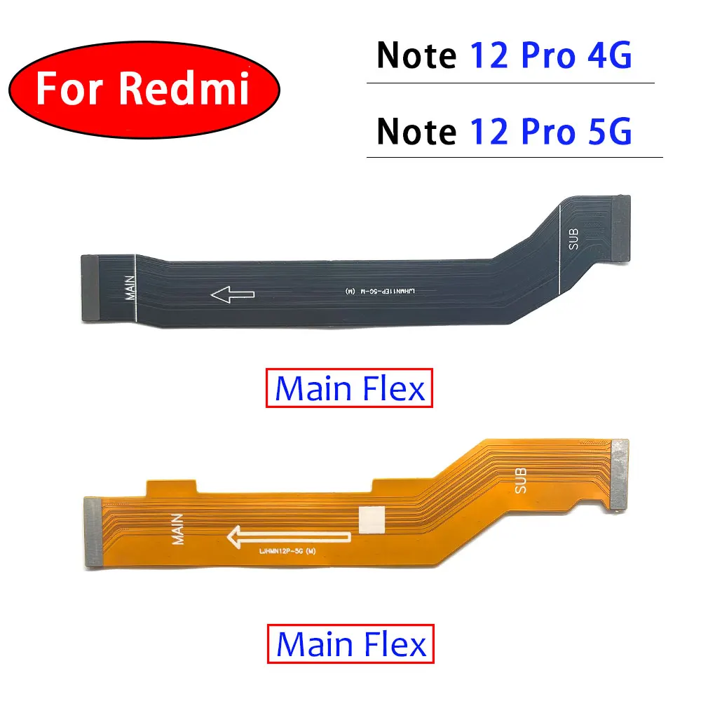 Main Motherboard Connector Board Ribbon Flex Cable For Xiaomi Redmi Note 12 Pro Plus 5G Redmi Note 12 Pro 4G
Main Motherboard Connector Board Ribbon Flex Cable For Xiaomi Redmi Note 12 Pro Plus 5G Redmi Note 12 Pro 4G