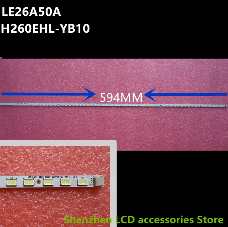 4 шт./лот для Haier LE26A50A ЖК-подсветка UPEC 26*5630 _ 21s3p экран фотосессия 1 шт. = 63 светодиода 594 мм
4 шт./лот для Haier LE26A50A ЖК-подсветка UPEC 26*5630 _ 21s3p экран фотосессия 1 шт. = 63 светодиода 594 мм