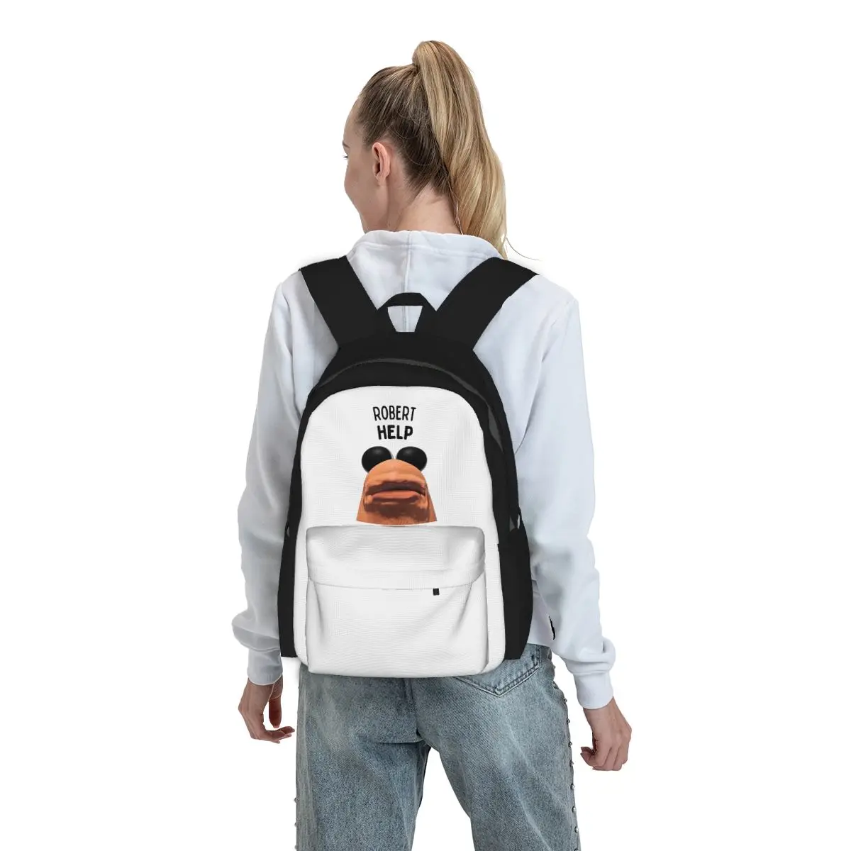 Marcus The Worm Robert Help Backpack Boys Girls BookBag Kids School Bag Computer Shoulder Bags for Men Women
Marcus The Worm Robert Help Backpack Boys Girls BookBag Kids School Bag Computer Shoulder Bags for Men Women