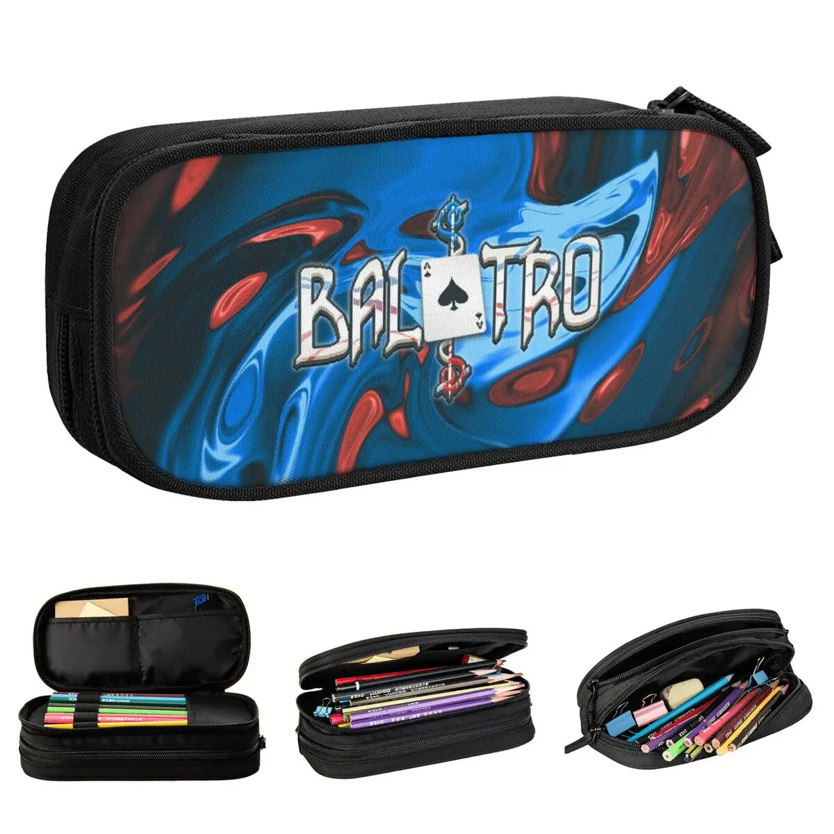 Balatro Game Card Joker Pencil Case Fashion Pen Pencil Bags Student Big Capacity Students School Gift Pencilcases
Balatro Game Card Joker Pencil Case Fashion Pen Pencil Bags Student Big Capacity Students School Gift Pencilcases