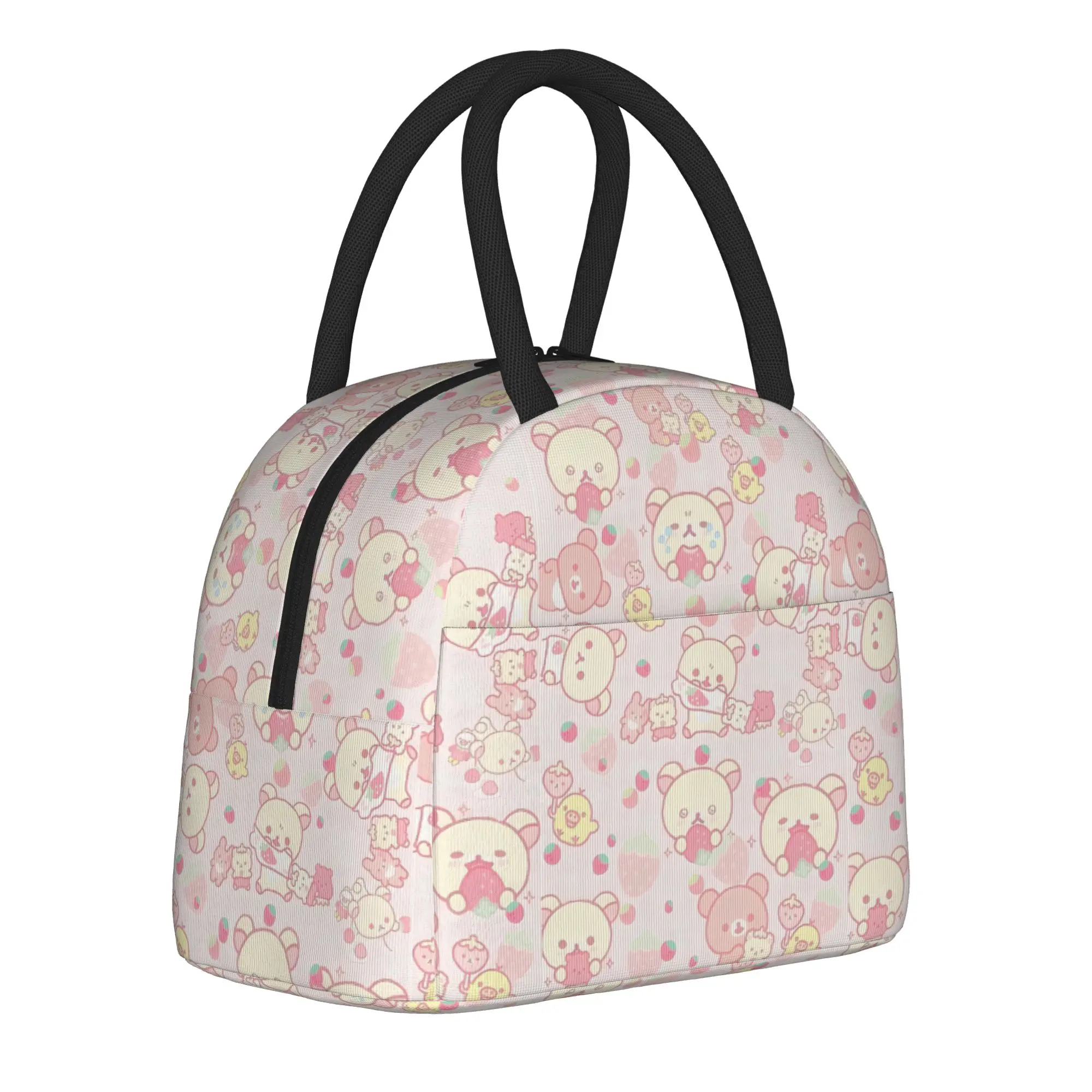 Strawberry Korilakkuma Rilakkuma Cartoon Insulated Lunch Bags Cooler Bag Reusable,Meal Container Portable Tote Lunch Box
Strawberry Korilakkuma Rilakkuma Cartoon Insulated Lunch Bags Cooler Bag Reusable,Meal Container Portable Tote Lunch Box