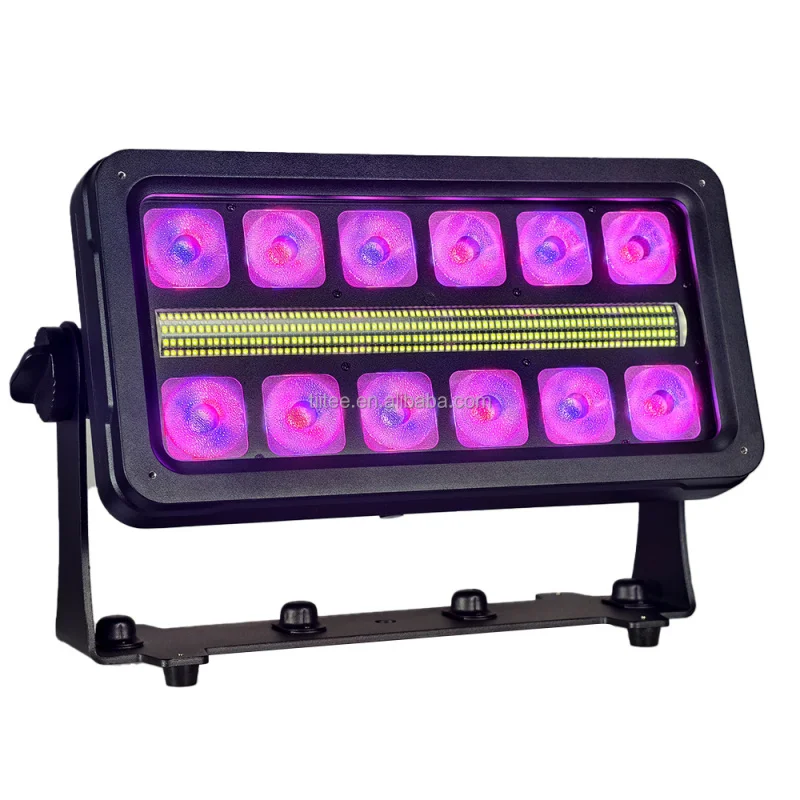 Tiitee DMX512 RGBW LED Moving Lights Strobe Wash IP65 Waterproof Panel for Outdoor Architectural & Event Lighting
Tiitee DMX512 RGBW LED Moving Lights Strobe Wash IP65 Waterproof Panel for Outdoor Architectural & Event Lighting