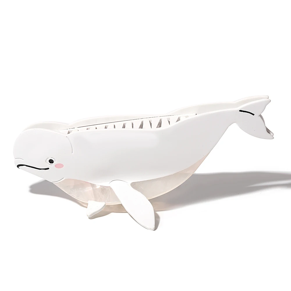 New White Pufferfish Oversize Non-slip Ponytail Crab Hair Clip Claw For Women Fashion Acetate Hair Accessories Tool Headwear
New White Pufferfish Oversize Non-slip Ponytail Crab Hair Clip Claw For Women Fashion Acetate Hair Accessories Tool Headwear