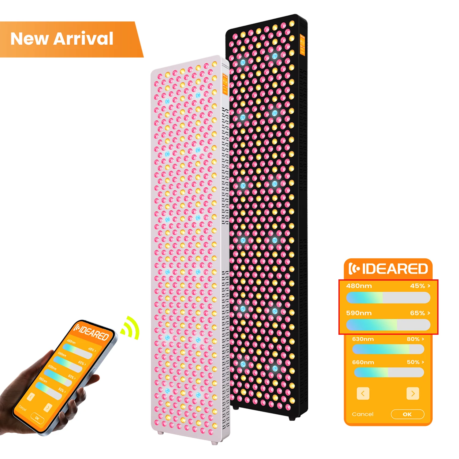 IDEATHERAPY OEM 9 Wavelengths Full Body Red Light Therapy Bed Panel Infrared Device PDT Machine Led Red Light Therapy Panel
IDEATHERAPY OEM 9 Wavelengths Full Body Red Light Therapy Bed Panel Infrared Device PDT Machine Led Red Light Therapy Panel