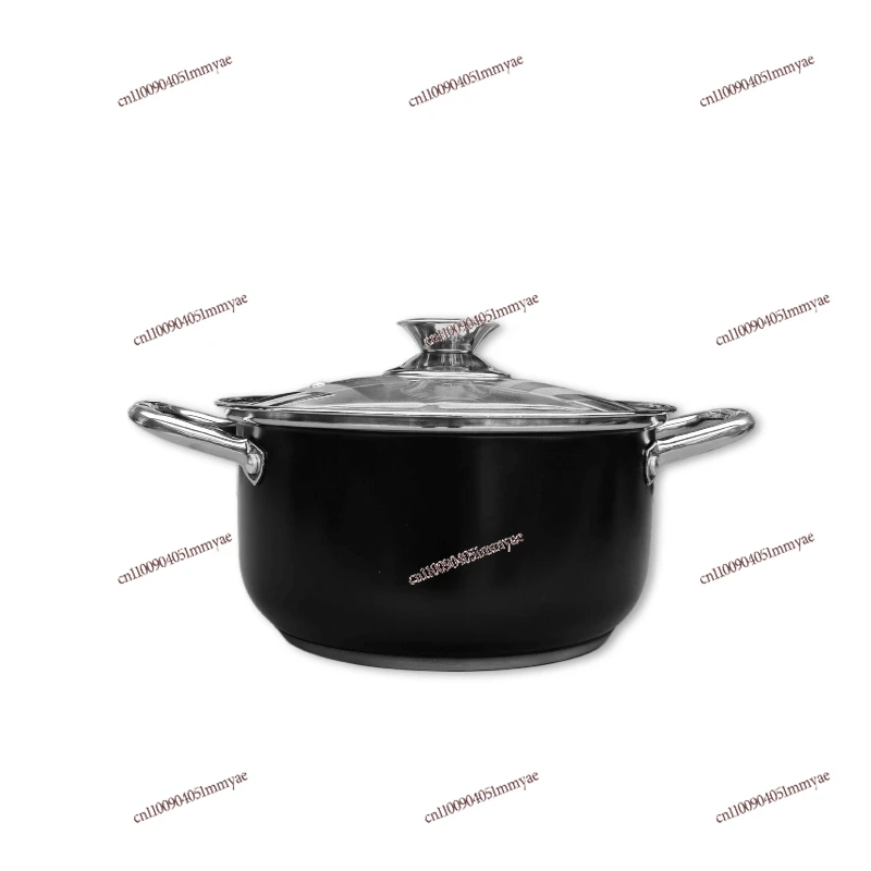Wholesale Stainless Steel Set Pot 4-piece Gift Set 5-Layer Double Bottom 8pcs Black Flat Bottom Anti overflow Soup Pot
Wholesale Stainless Steel Set Pot 4-piece Gift Set 5-Layer Double Bottom 8pcs Black Flat Bottom Anti overflow Soup Pot