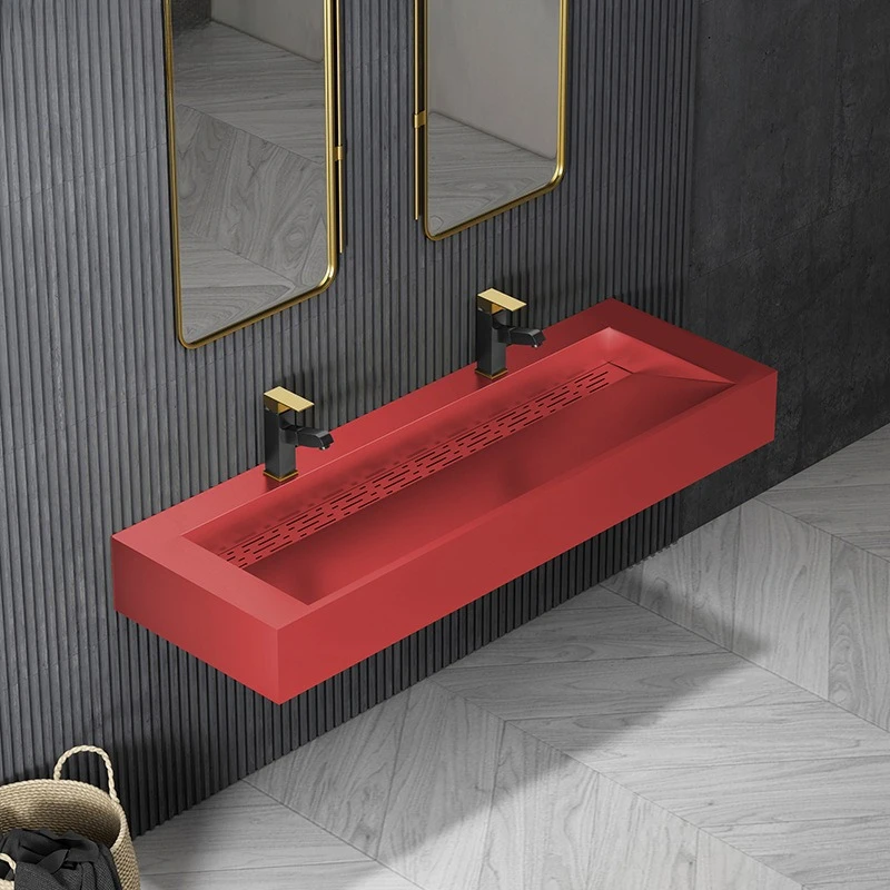 Commercial Bathroom 304 Stainless Steel Plus Elongated Washbasin KTV Bar Wall-mounted Integrated Sink
Commercial Bathroom 304 Stainless Steel Plus Elongated Washbasin KTV Bar Wall-mounted Integrated Sink