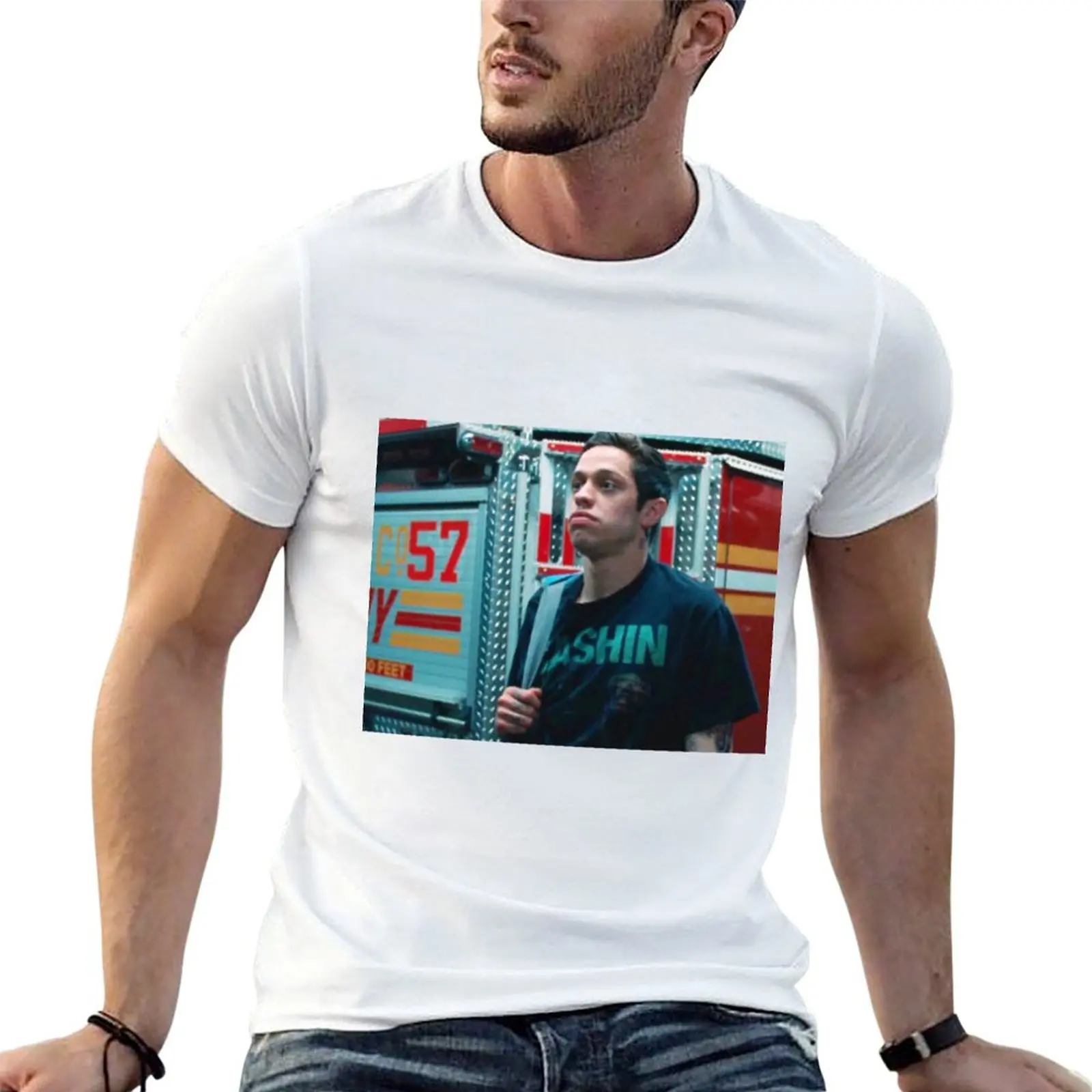 Pete Davidson in the King of Staten Island Movie Design T-Shirt t shirts cotton 100% man t shirt luxury T-Shirt
Pete Davidson in the King of Staten Island Movie Design T-Shirt t shirts cotton 100% man t shirt luxury T-Shirt